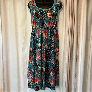 Disney Ocean Dress with Ariel Moana Lilo & Stitch Nemo